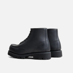 Porter Moc - Women's Porter Moc in Black Boundary Leather