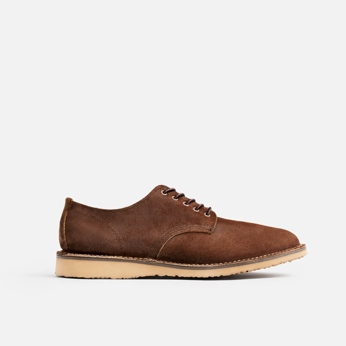 Weekender Oxford - Men's Oxford in Chocolate Muleskinner Leather