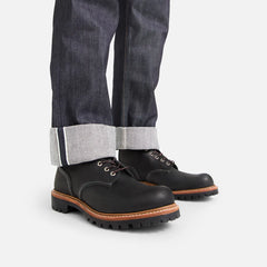 Logger - Men's Logger in Black Oil Slick Leather