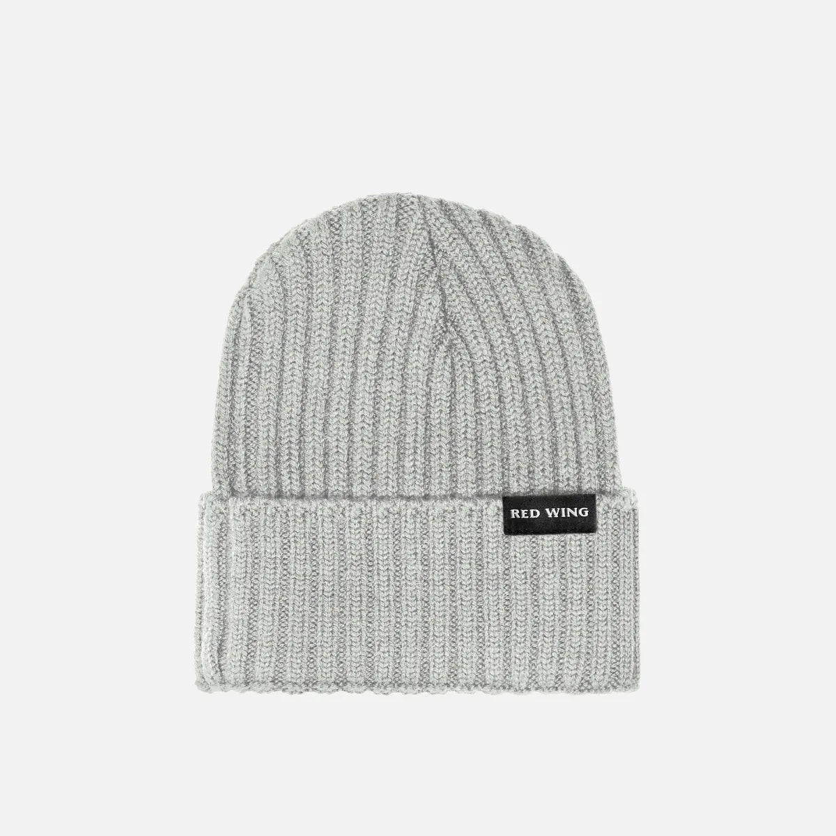 Shaniko Wool Rib Hat - Unisex Wool Hat in Heather Gray