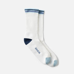 Vintage Stripe Cotton Blend Crew - Unisex Vintage Stripe Crew Socks in Cotton Blend